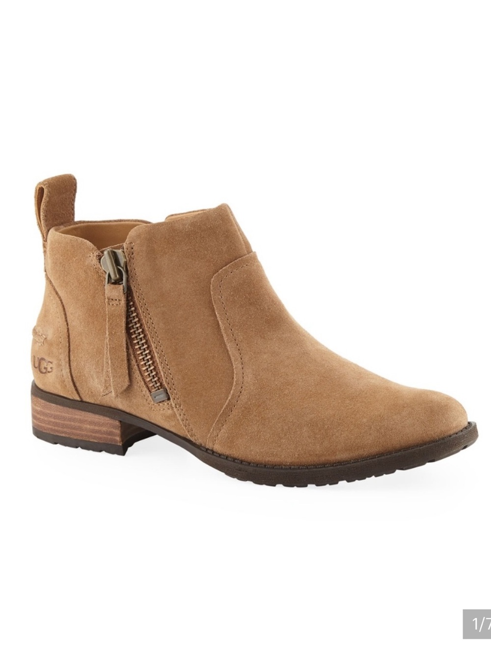Ugg Aureo II chestnut ankle boots